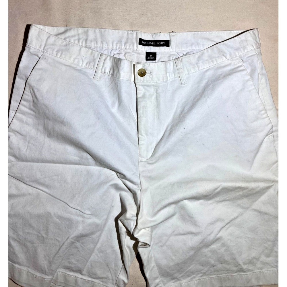 Michael Kors Shorts Mens SZ 34 White Shorts E17 - Picture 2 of 6